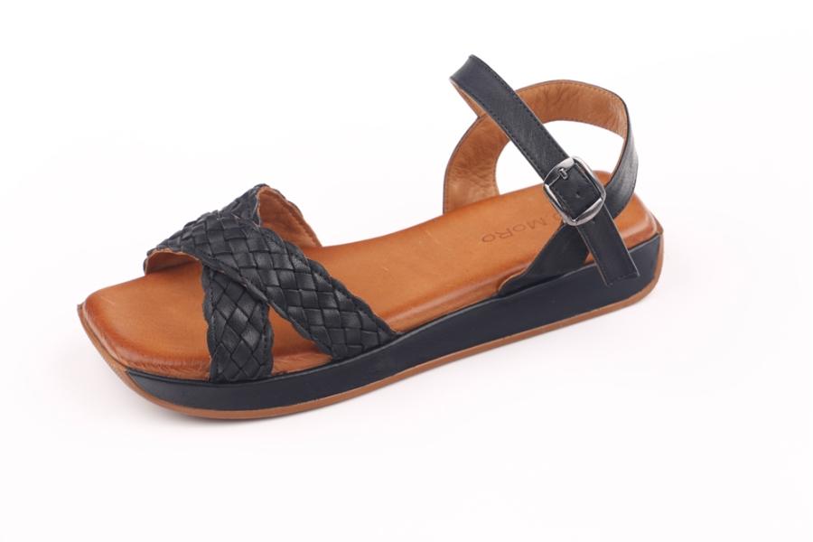 d.moro shoes Women Leather Sandals for summer: 226 Black Leather (Wholesale)