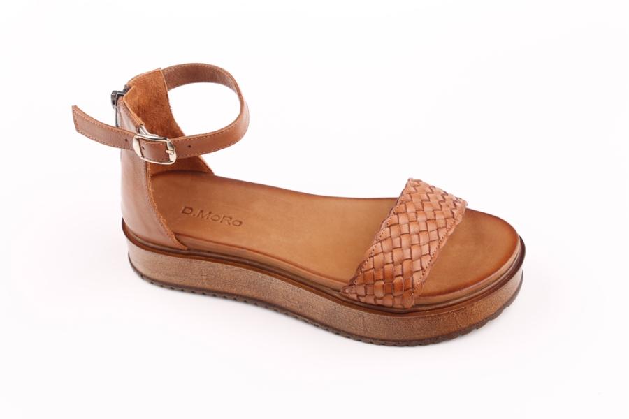 d.moro shoes Women Leather Sandals for summer: 228 Tan Leather (Wholesale)