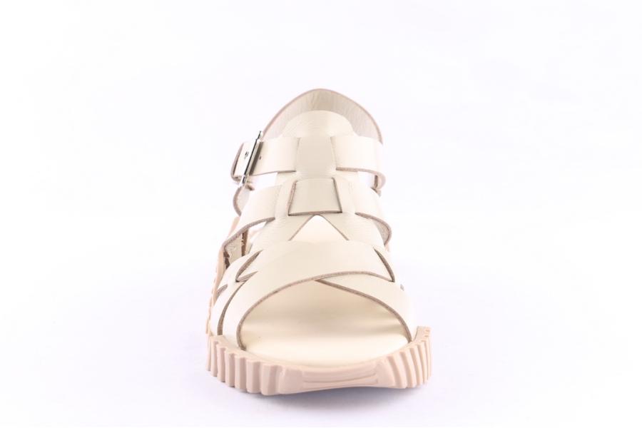 D.moro Shoes Women Leather Sandals For Summer: 23505 Beige (Wholesale)