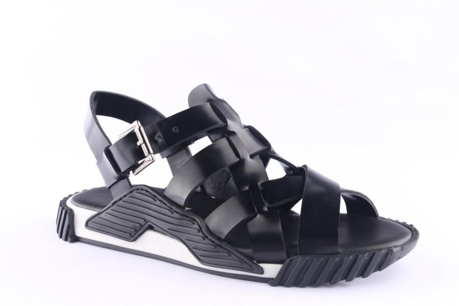 D.moro Shoes Women Leather Sandals For Summer: 23505 Black (Wholesale)