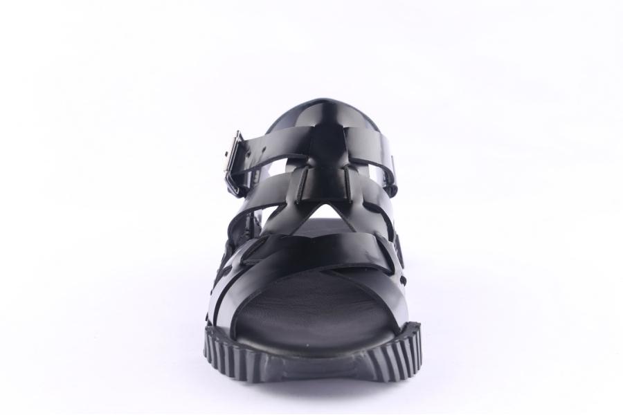 D.moro Shoes Women Leather Sandals For Summer: 23505 Black (Wholesale)