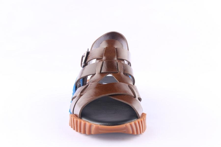 D.moro Shoes Women Leather Sandals For Summer: 23505 Brown (Wholesale)