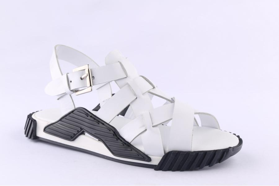 D.moro Shoes Women Leather Sandals For Summer: 23505 White (Wholesale)