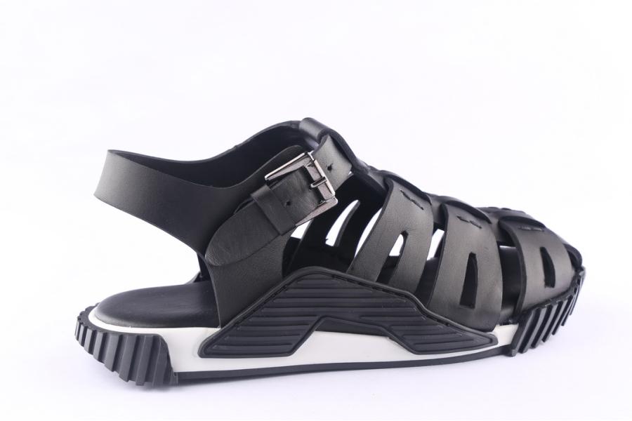 D.moro Shoes Women Leather Sandals For Summer: 23506 Black (Wholesale)