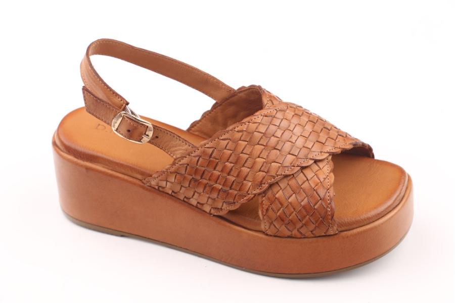 d.moro shoes Women Leather Sandals for summer: 253 Tan Leather (Wholesale)