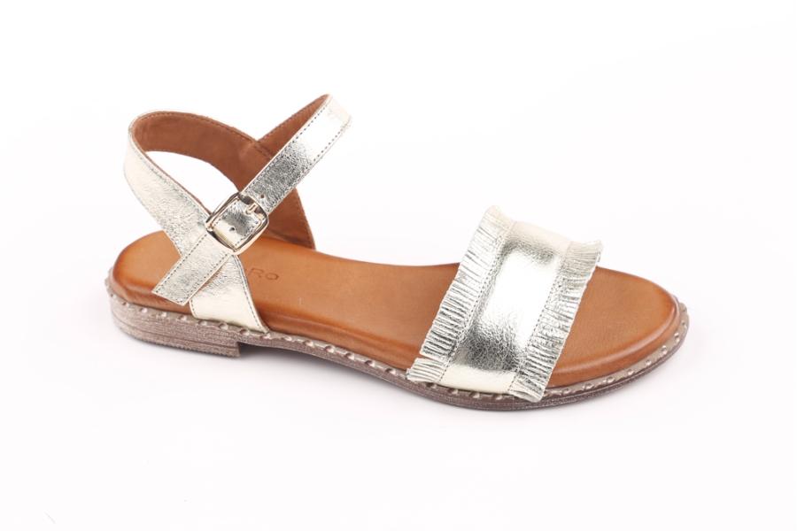 d.moro shoes Women Leather Sandals for summer: 261 Gold Leather (Wholesale)