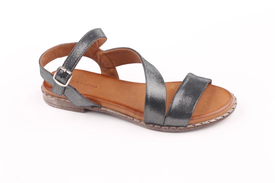 d.moro shoes Women Leather Sandals for summer: 262 Grey Leather (Wholesale)