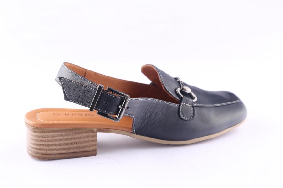 D.moro Shoes Women Leather Sandals For Summer: 3004 Navy Blue (Wholesale)