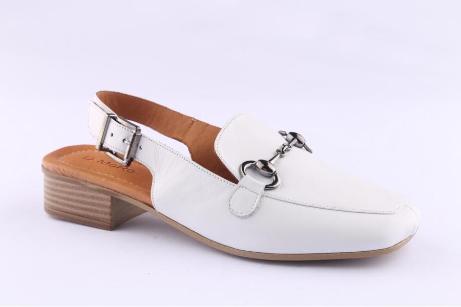 D.moro Shoes Women Leather Sandals For Summer: 3004 White (Wholesale)