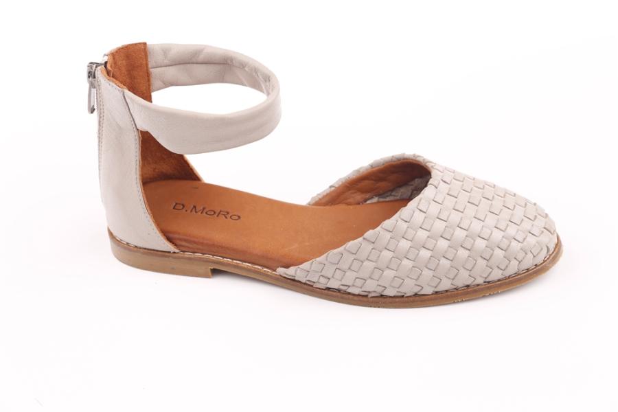 d.moro shoes Women Leather Sandals for summer: 310 Beige Leather (Wholesale)