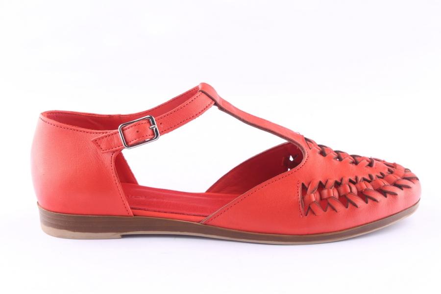 d.moro shoes Women Leather Sandals for Summer: 404 Red (Wholesale)