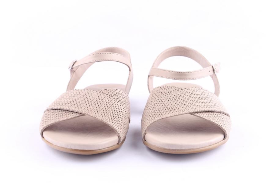 D.moro Shoes Women Leather Sandals For Summer: 4179 Silver Grey (Wholesale)