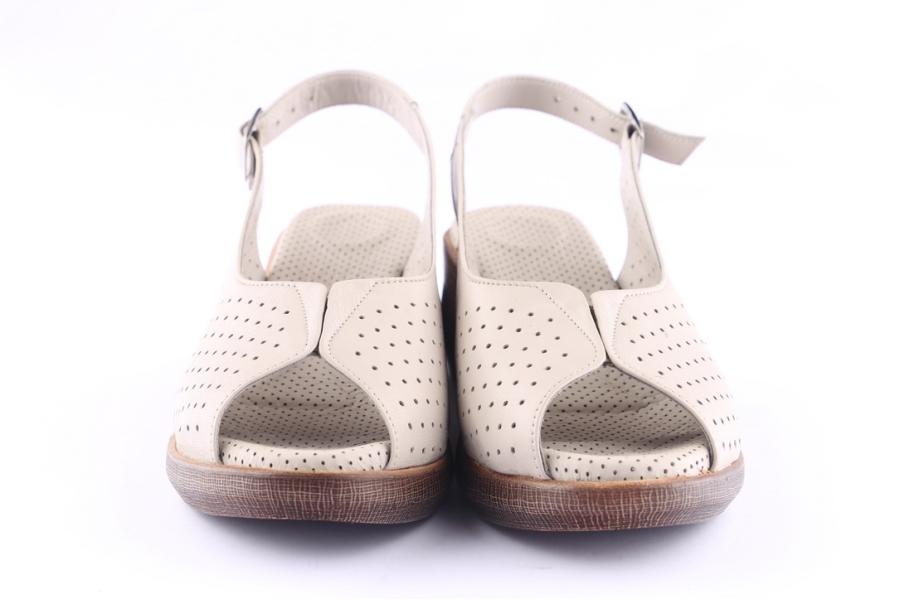 D.moro Shoes Women Leather Sandals For Summer: 42070 Silver Grey (Wholesale)