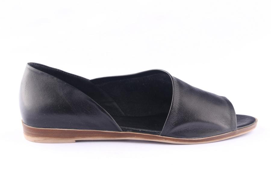 d.moro shoes Women Leather Sandals for Summer: 442 Black (Wholesale)