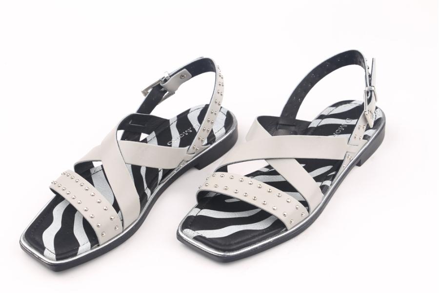 d.moro shoes Women Leather Sandals for summer: 707-32 Bone Leather (Wholesale)