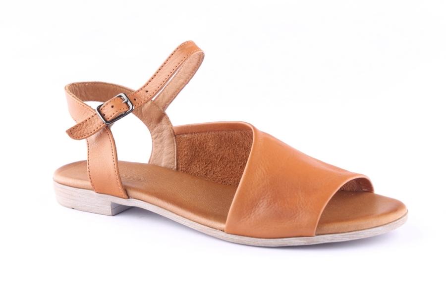 D.moro Shoes Women Leather Sandals For Summer: 9608 Tan (Wholesale)