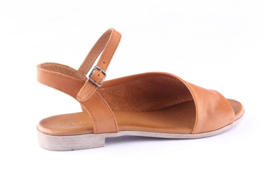 D.moro Shoes Women Leather Sandals For Summer: 9608 Tan (Wholesale)