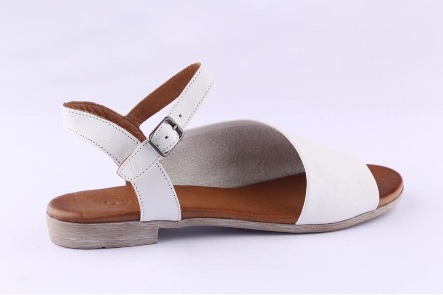 D.moro Shoes Women Leather Sandals For Summer: 9608 White (Wholesale)