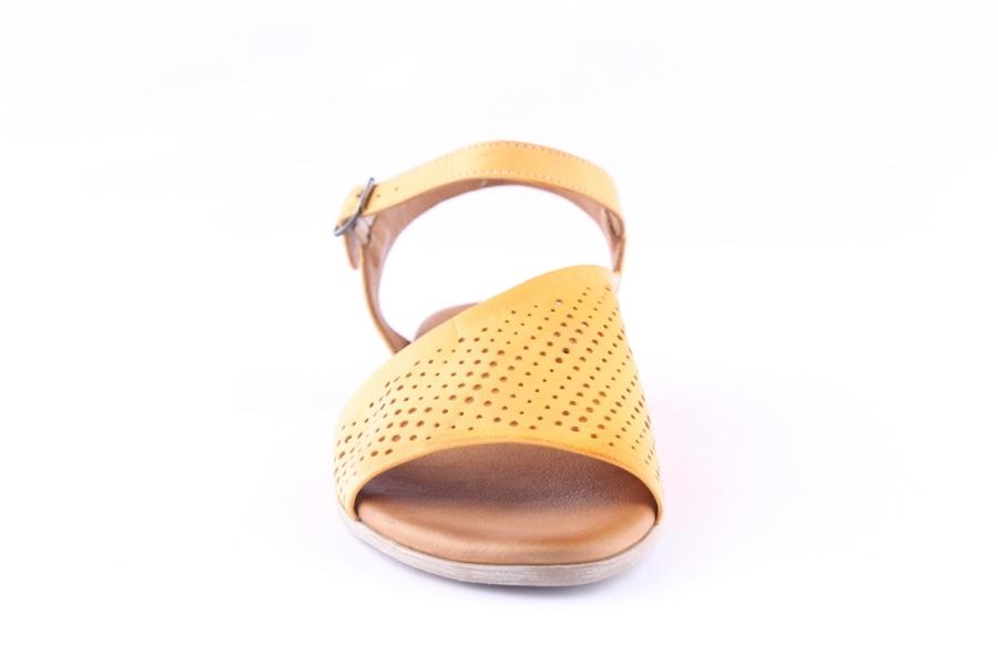 D.moro Shoes Women Leather Sandals For Summer: 9931 Yellow (Wholesale)