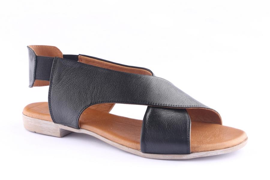 D.moro Shoes Women Leather Sandals For Summer: 9942 Black (Wholesale)