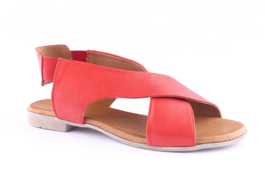 D.moro Shoes Women Leather Sandals For Summer: 9942 Red (Wholesale)