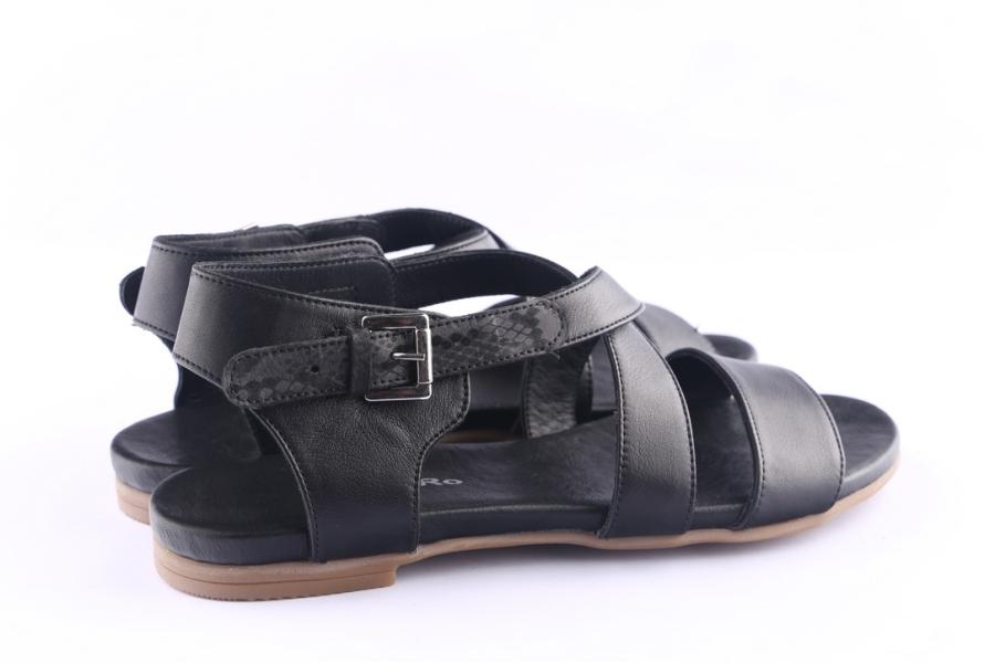 D.moro Shoes Women Leather Sandals For Summer: A275 Black (Wholesale)