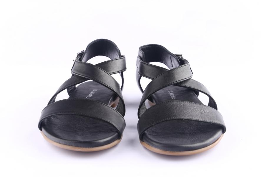 D.moro Shoes Women Leather Sandals For Summer: A275 Black (Wholesale)