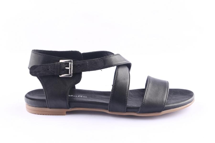 d.moro shoes Women Leather Sandals for Summer: A275 Black (Wholesale)