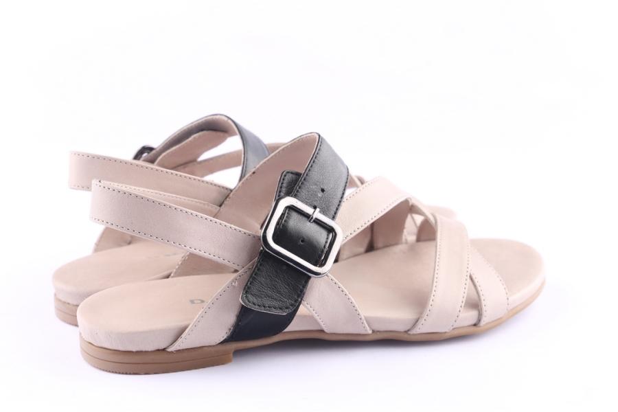 D.moro Shoes Women Leather Sandals For Summer: A324 Silver Grey (Wholesale)