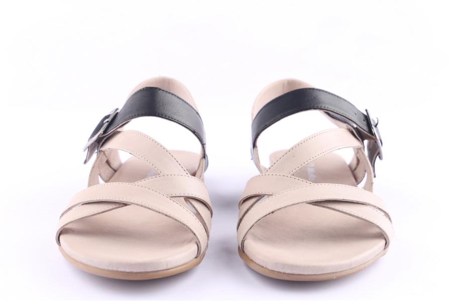 D.moro Shoes Women Leather Sandals For Summer: A324 Silver Grey (Wholesale)