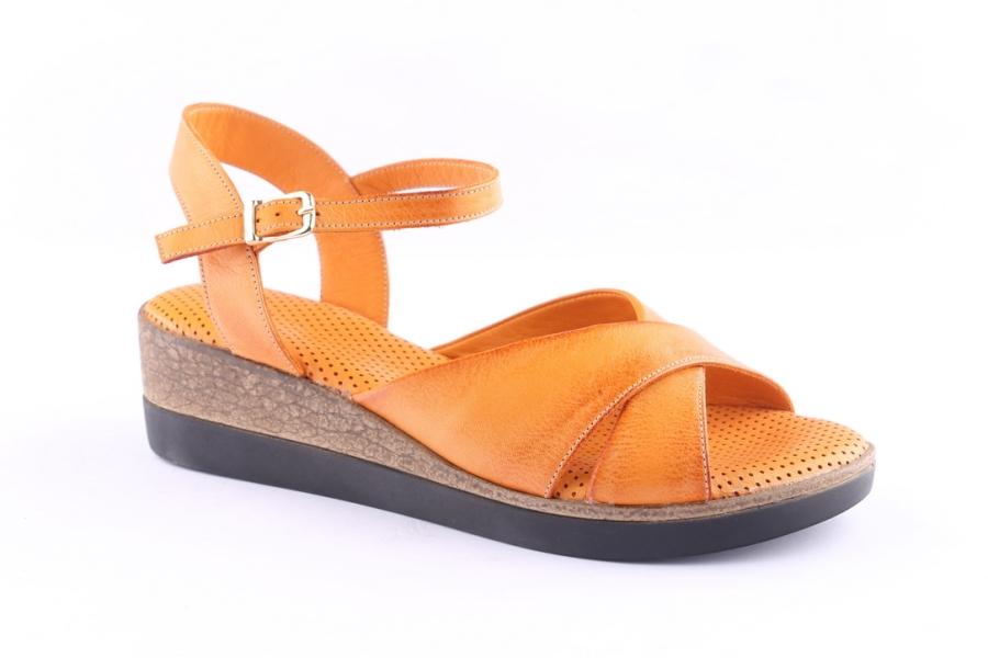 D.moro Shoes Women Leather Sandals For Summer: A376 Sunburn (Wholesale)