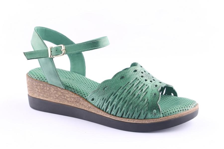 D.moro Shoes Women Leather Sandals For Summer: A377 Pine (Wholesale)