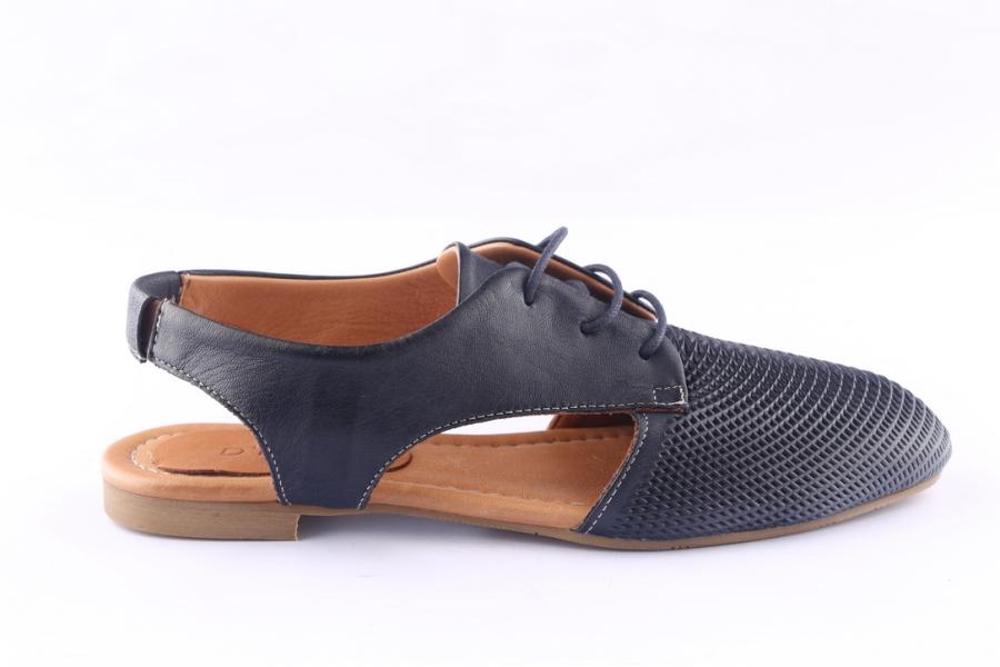 d.moro shoes Women Leather Sandals for Summer: ARJ-042 Navy Blue (Wholesale)