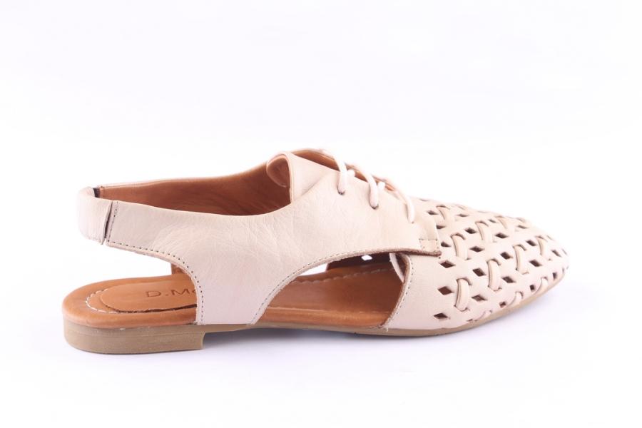 D.moro Shoes Women Leather Sandals For Summer: ARJ-042 Powder (Wholesale)