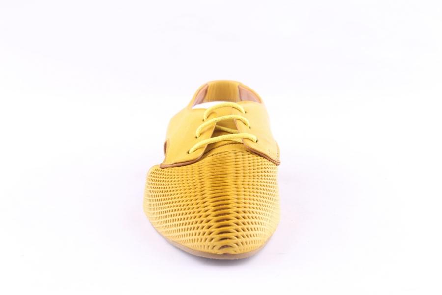 D.moro Shoes Women Leather Sandals For Summer: ARJ-042 Yellow (Wholesale)