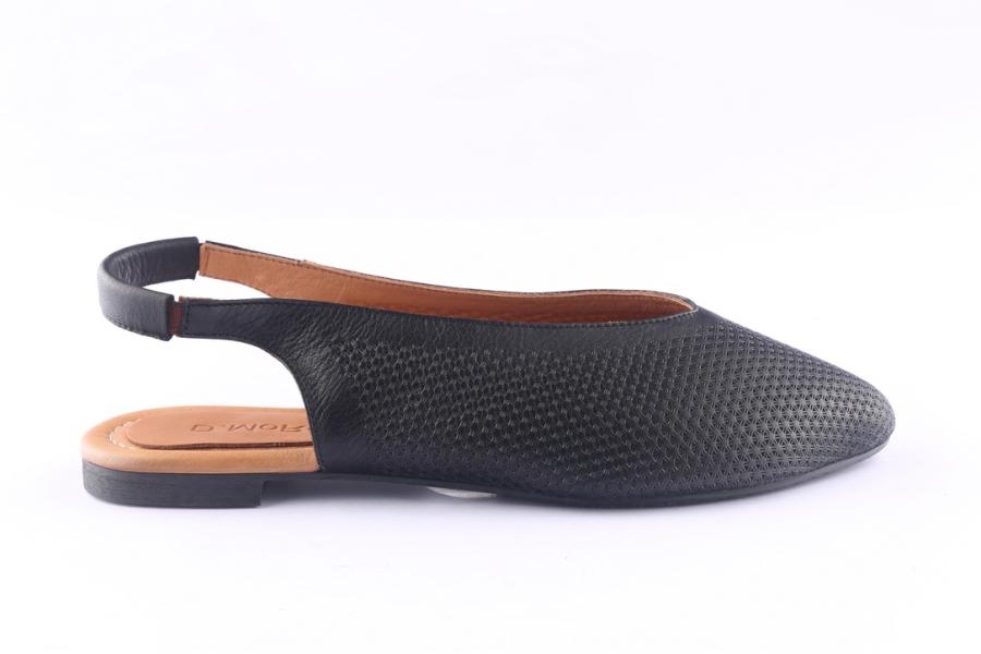 d.moro shoes Women Leather Sandals for Summer: ARJ-077 Black (Wholesale)