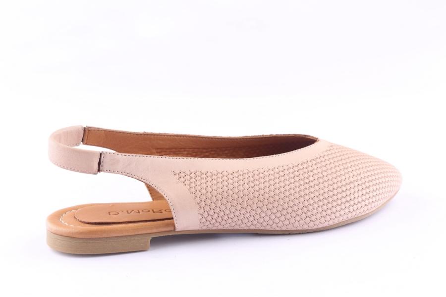 D.moro Shoes Women Leather Sandals For Summer: ARJ-077 Powder (Wholesale)