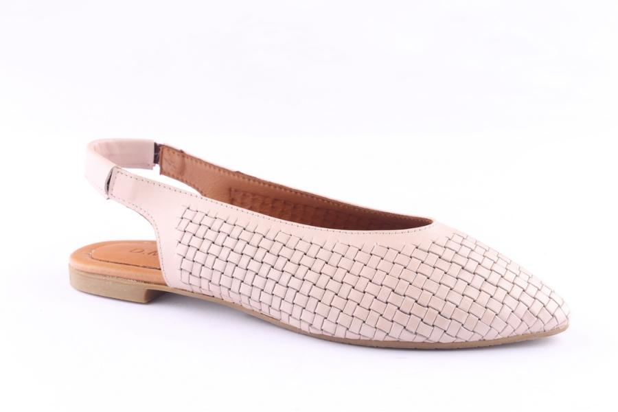 D.moro Shoes Women Leather Sandals For Summer: ARJ-077 Powder (Wholesale)