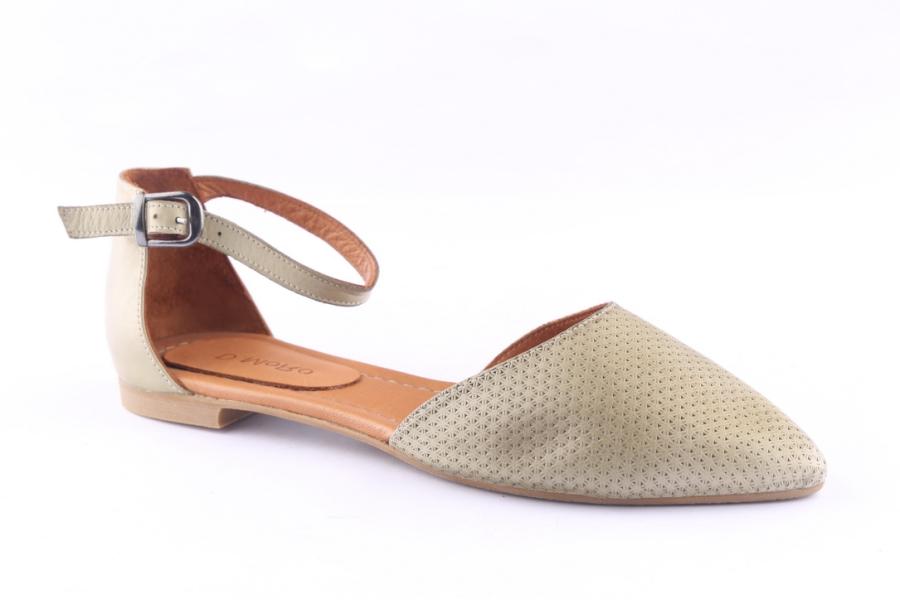 D.moro Shoes Women Leather Sandals For Summer: ARJ-311 Khaki (Wholesale)