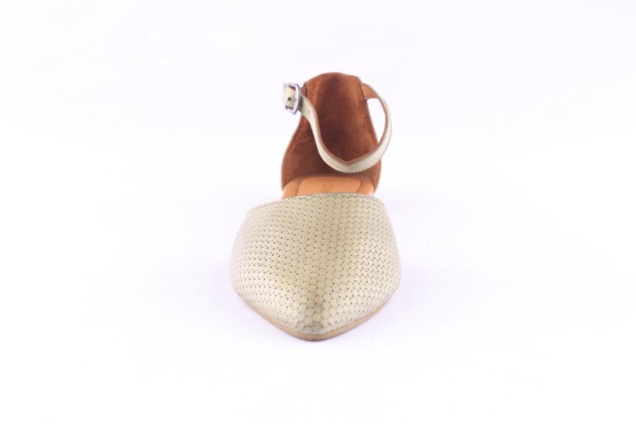 D.moro Shoes Women Leather Sandals For Summer: ARJ-311 Khaki (Wholesale)