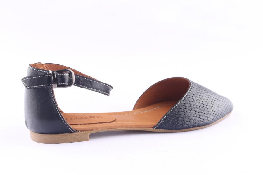 D.moro Shoes Women Leather Sandals For Summer: ARJ-311 Navy Blue (Wholesale)