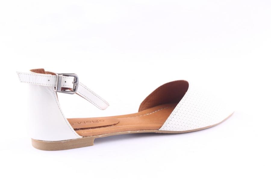 D.moro Shoes Women Leather Sandals For Summer: ARJ-311 White (Wholesale)