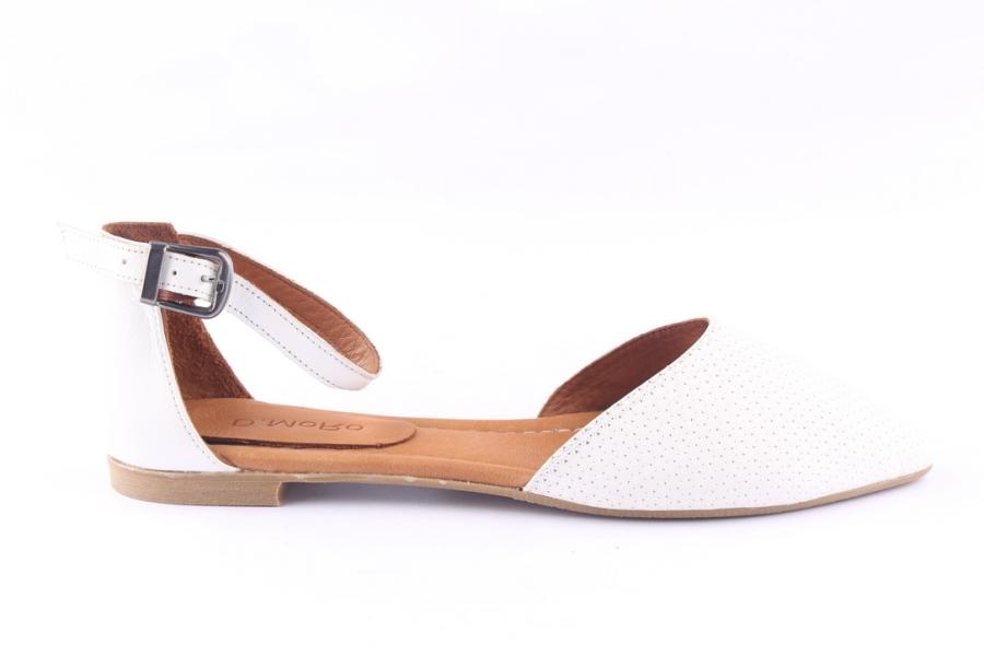 d.moro shoes Women Leather Sandals for Summer: ARJ-311 White (Wholesale)
