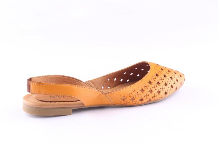 D.moro Shoes Women Leather Sandals For Summer: ARJ-540 Orange (Wholesale)
