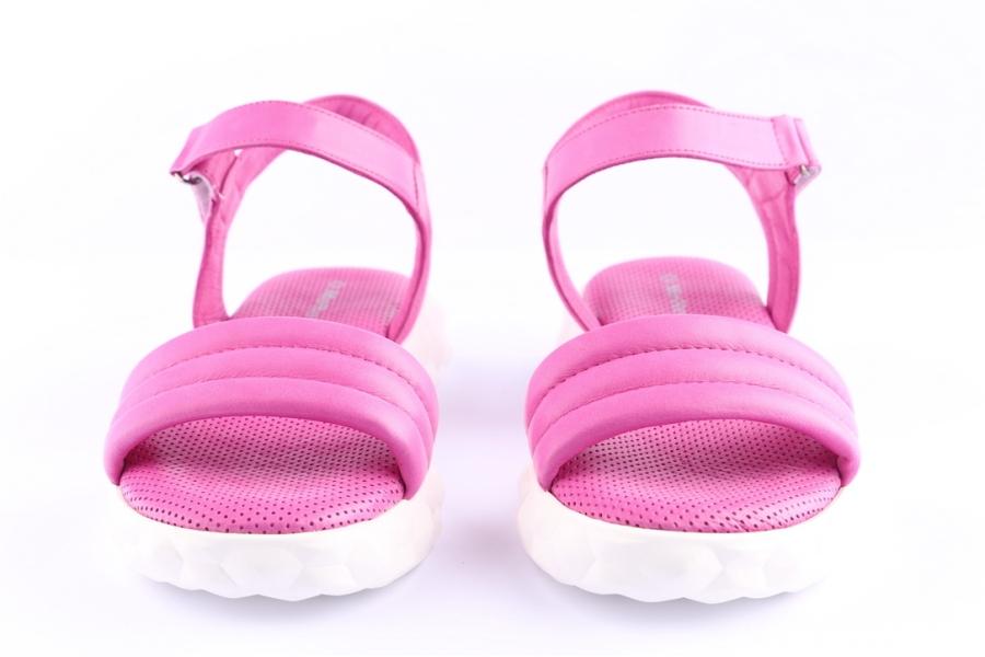 D.moro Shoes Women Leather Sandals For Summer: C704 Fuchsia (Wholesale)