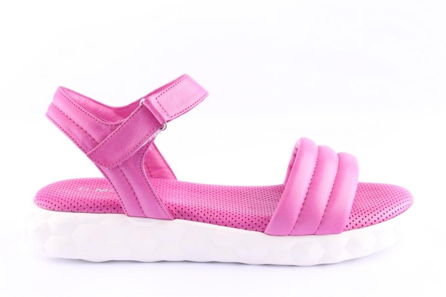 d.moro shoes Women Leather Sandals for Summer: C704 Fuchsia (Wholesale)