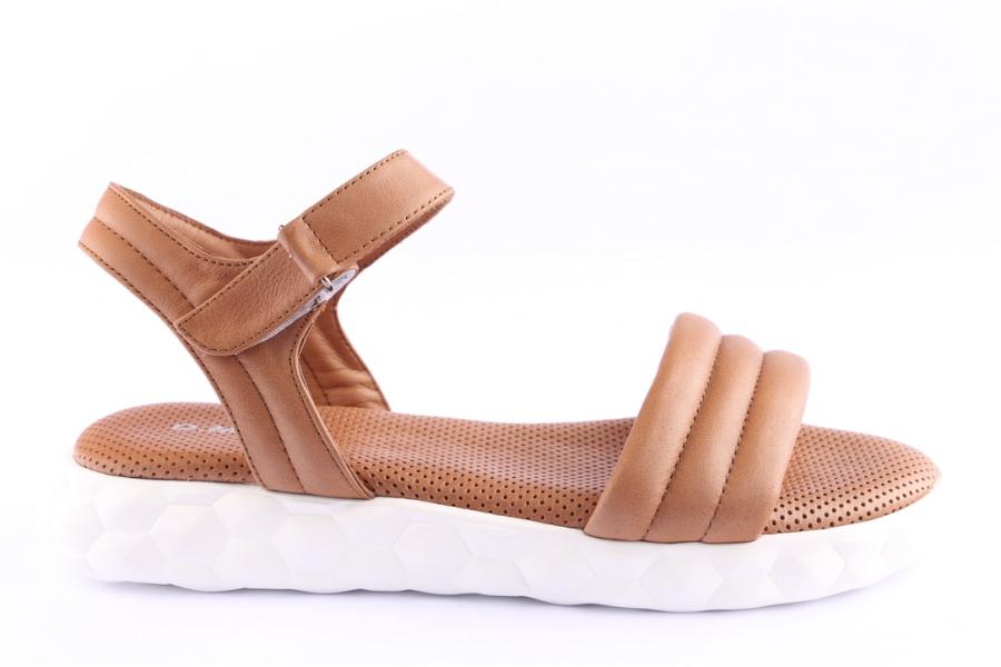 d.moro shoes Women Leather Sandals for Summer: C704 Tan (Wholesale)