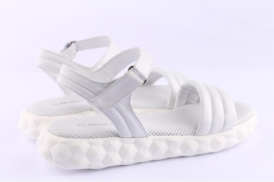 D.moro Shoes Women Leather Sandals For Summer: C704 White (Wholesale)