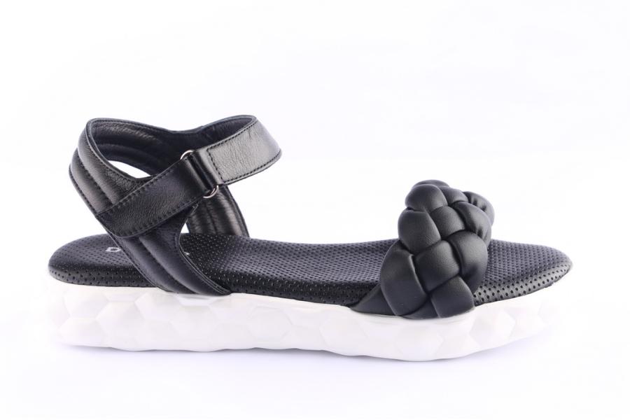 d.moro shoes Women Leather Sandals for Summer: C705 Black (Wholesale)