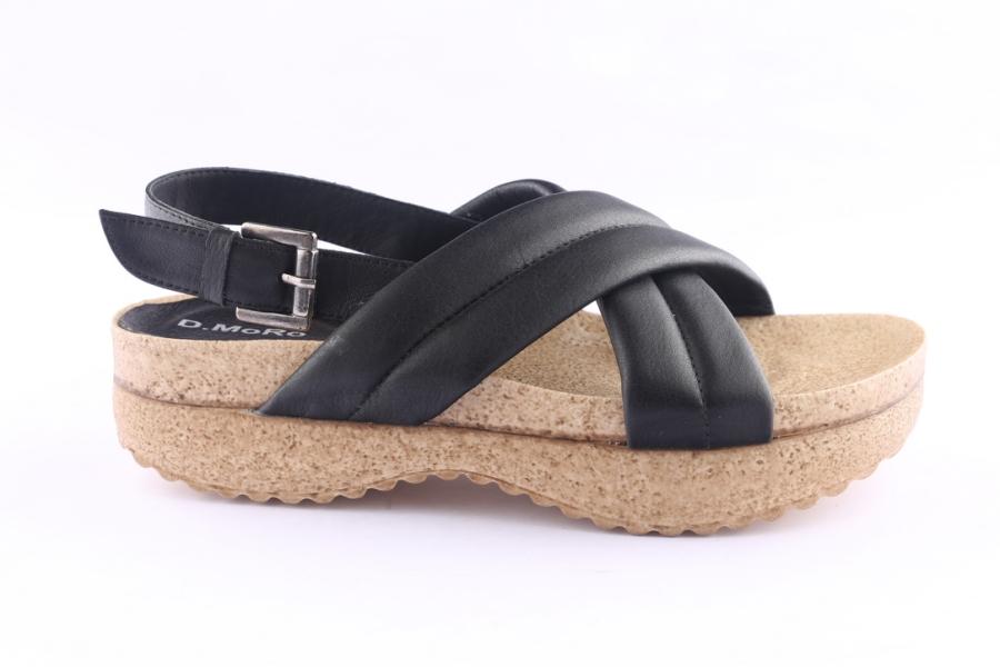d.moro shoes Women Leather Sandals for Summer: C709 Black (Wholesale)